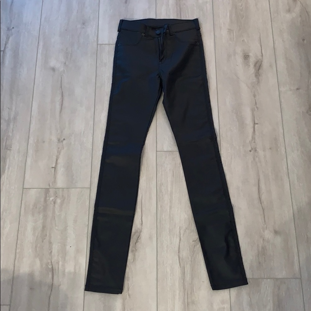 Vegan leather pants (never worn)